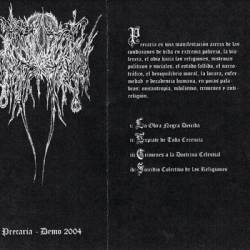 Precaria : Demo 2004 Precaria : Demo 2004